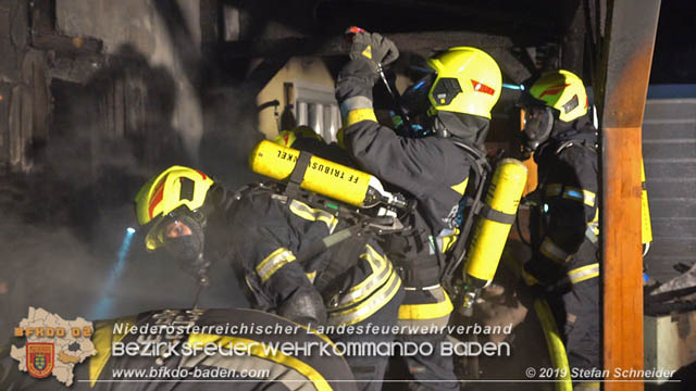 20190103 Brand in einer Tribuswinkler Reihenwohnhausanlage  Foto: © Stefan Schneider