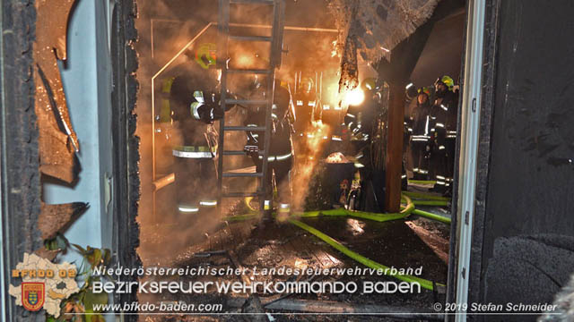 20190103 Brand in einer Tribuswinkler Reihenwohnhausanlage  Foto: © Stefan Schneider