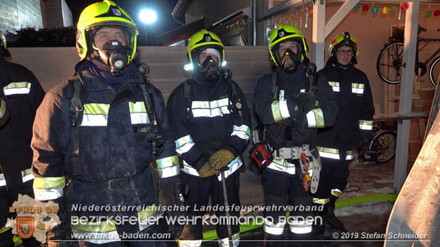 20190103 Brand in einer Tribuswinkler Reihenwohnhausanlage  Foto: © Stefan Schneider