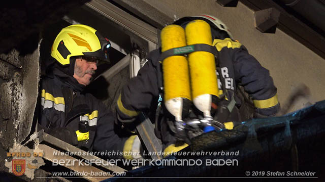 20190103 Brand in einer Tribuswinkler Reihenwohnhausanlage  Foto: © Stefan Schneider