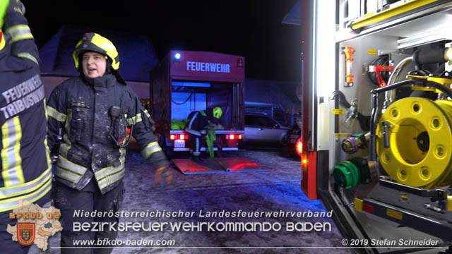 20190103 Brand in einer Tribuswinkler Reihenwohnhausanlage  Foto: © Stefan Schneider