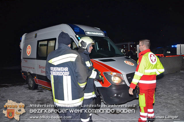 20190103 Schwerer Verkehrsunfall auf der LB60 X L155  Foto: © Thomas Lenger