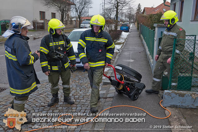20190105 Küchenbrand in Schönau a.d.Triesting  Foto: © Stefan Schneider