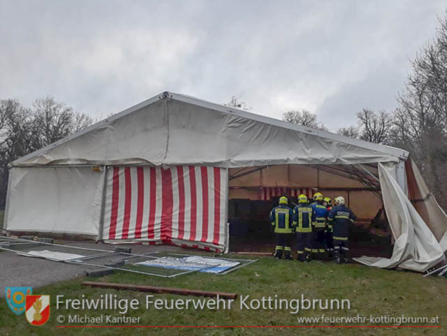20190102 Sturmschaden in Kottingbrunn  Foto: © Michael Kantner