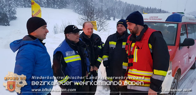 20190112 Katastrophen-Hilfsdiensteinsatz im Bezirk Lilienfeld  Foto: © Alexander Wolf