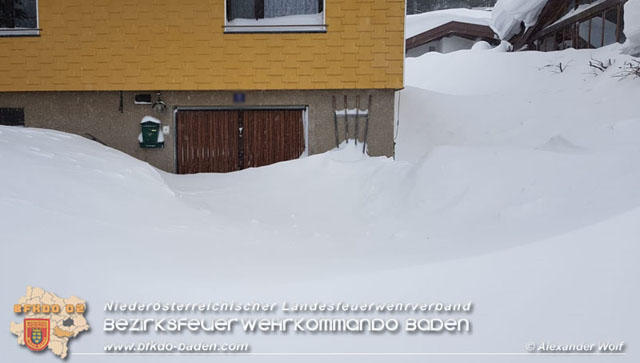 20190112 Katastrophen-Hilfsdiensteinsatz im Bezirk Lilienfeld  Foto: © Alexander Wolf