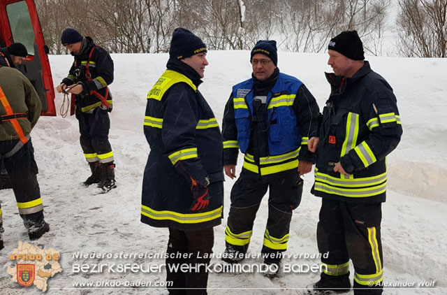 20190112 Katastrophen-Hilfsdiensteinsatz im Bezirk Lilienfeld  Foto: © Alexander Wolf