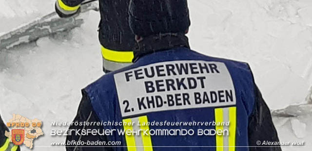 20190112 Katastrophen-Hilfsdiensteinsatz im Bezirk Lilienfeld  Foto: © Alexander Wolf
