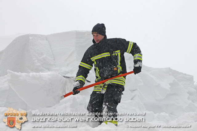 20190112 Katastrophen-Hilfsdiensteinsatz im Bezirk Lilienfeld  Foto: © Hubert Wagner FF Unterwaltersdorf