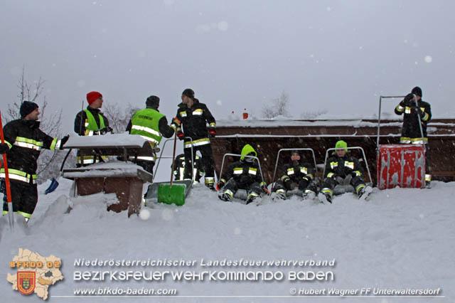 20190112 Katastrophen-Hilfsdiensteinsatz im Bezirk Lilienfeld  Foto: © Hubert Wagner FF Unterwaltersdorf