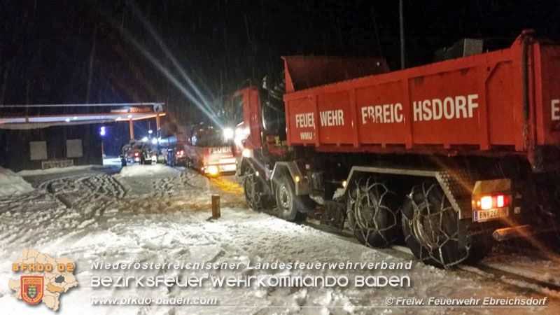 20190113 KHD Sondergeräte Einsatz im Bezirk Scheibbs  Foto: © Michael Ditzer FF Ebreichsdorf