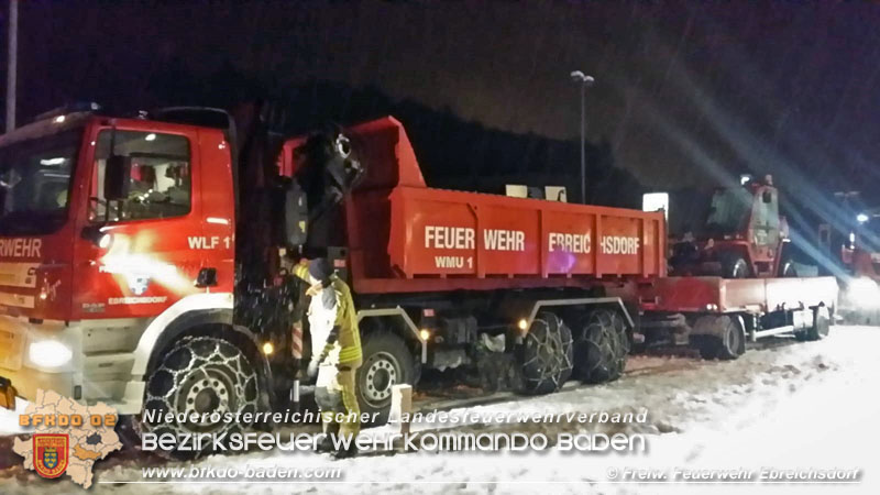 20190113 KHD Sondergeräte Einsatz im Bezirk Scheibbs  Foto: © Michael Ditzer FF Ebreichsdorf