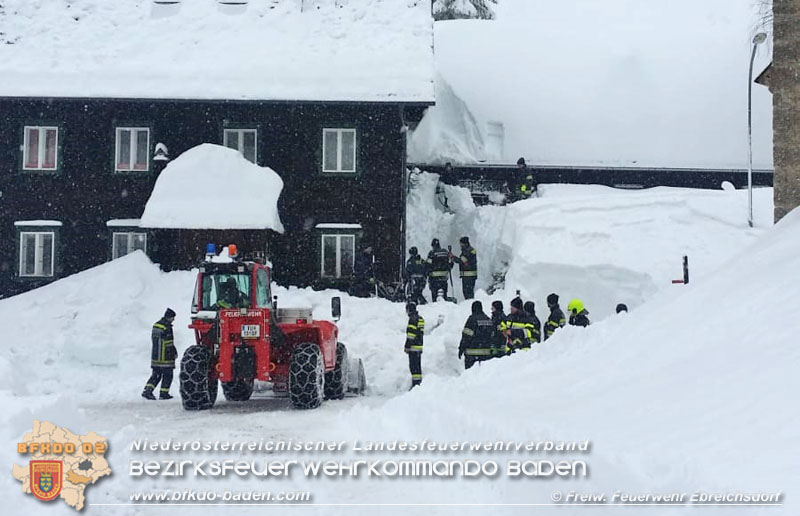 20190113 KHD Einsatz im Bezirk Scheibbs an der Grenze NÖ und der Steiermark  Foto: © Michael Ditzer FF Ebreichsdorf