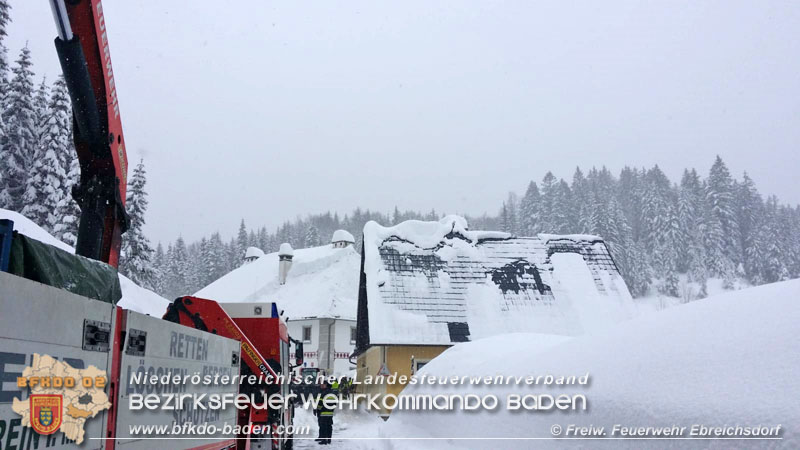 20190113 KHD Einsatz im Bezirk Scheibbs an der Grenze NÖ und der Steiermark  Foto: © Michael Ditzer FF Ebreichsdorf