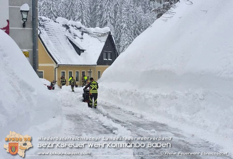20190113 KHD Einsatz im Bezirk Scheibbs an der Grenze NÖ und der Steiermark  Foto: © Michael Ditzer FF Ebreichsdorf