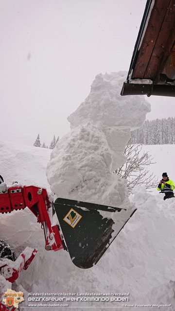 20190113 KHD Einsatz im Bezirk Scheibbs an der Grenze NÖ und der Steiermark  Foto: © Thomas Prem FF Weigelsdorf