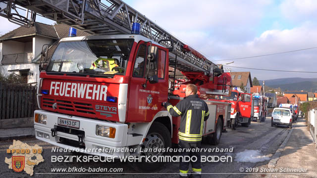 20190120 Brand in Berndorfer Wohnsiedlung Foto: © Stefan Schneider 20190120 Brand in Berndorfer Wohnsiedlung Foto: © Stefan Schneider