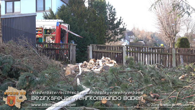 20190120 Brand in Berndorfer Wohnsiedlung Foto: © Stefan Schneider 20190120 Brand in Berndorfer Wohnsiedlung Foto: © Stefan Schneider