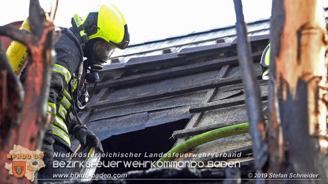 20190120 Brand in Berndorfer Wohnsiedlung Foto: © Stefan Schneider 20190120 Brand in Berndorfer Wohnsiedlung Foto: © Stefan Schneider