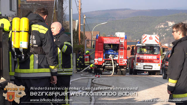 20190120 Brand in Berndorfer Wohnsiedlung Foto: © Stefan Schneider 20190120 Brand in Berndorfer Wohnsiedlung Foto: © Stefan Schneider