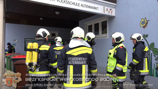 20190122 Gasalarm Volksschule Altenmarkt a.d.Triesting Foto: © Stefan Schneider 20190122 Gasalarm Volksschule Altenmarkt a.d.Triesting Foto: © Stefan Schneider