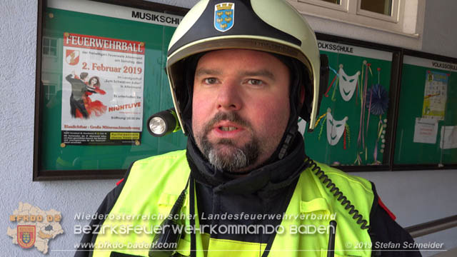 20190122 Gasalarm Volksschule Altenmarkt a.d.Triesting Foto: © Stefan Schneider 20190122 Gasalarm Volksschule Altenmarkt a.d.Triesting Foto: © Stefan Schneider