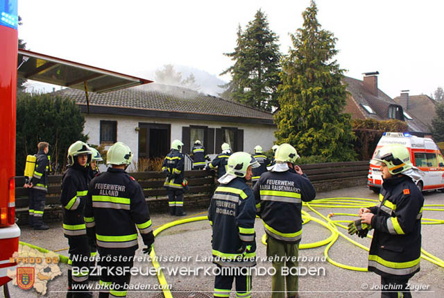 20190127 Wohnungsbrand in Alland  Foto: © Joachim Zagler FF Alland