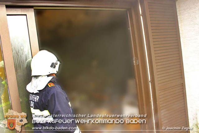 20190127 Wohnungsbrand in Alland  Foto: © Joachim Zagler FF Alland