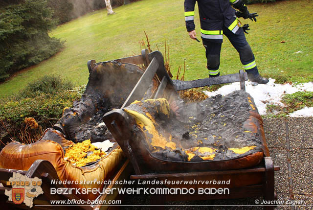 20190127 Wohnungsbrand in Alland  Foto: © Joachim Zagler FF Alland