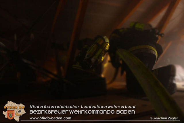 20190127 Wohnungsbrand in Alland  Foto: © Joachim Zagler FF Alland