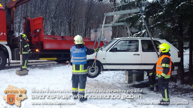 20190128 Verkehrsunfall im Rosental bei Siegenfeld Foto: © FF Siegenfeld 20190128 Verkehrsunfall im Rosental bei Siegenfeld Foto: © FF Siegenfeld