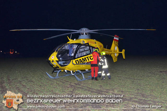 20190128 Verkehrsunfall auf der LB16 zwischen Trumau und Ebreichsdorf  Foto: © Thomas Lenger Monatsrevue.at
