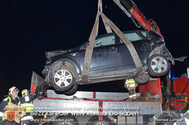 20190128 Verkehrsunfall auf der A3 zwischen Ebreichsdorf und Trumau  Foto: © Thomas Lenger Monatsrevue.at