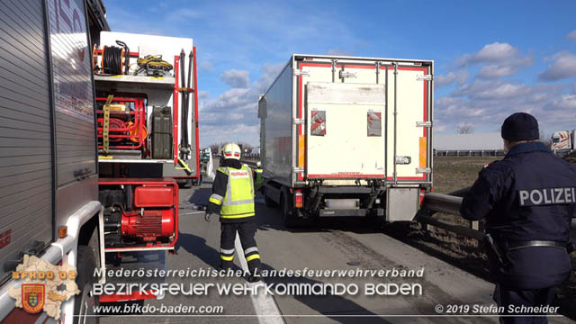 20190129 VU A2 RFB Wien Hoehe Knoten Guntramsdorf - Einmuendung A3 Foto: © Stefan Schneider 20190129 VU A2 RFB Wien Hoehe Knoten Guntramsdorf - Einmuendung A3 Foto: © Stefan Schneider