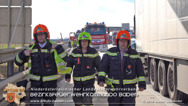 20190129 VU A2 RFB Wien Hoehe Knoten Guntramsdorf - Einmuendung A3 Foto: © Stefan Schneider 20190129 VU A2 RFB Wien Hoehe Knoten Guntramsdorf - Einmuendung A3 Foto: © Stefan Schneider