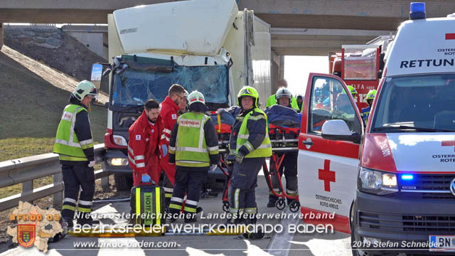 20190129 VU A2 RFB Wien Hoehe Knoten Guntramsdorf - Einmuendung A3 Foto: © Stefan Schneider 20190129 VU A2 RFB Wien Hoehe Knoten Guntramsdorf - Einmuendung A3 Foto: © Stefan Schneider