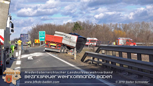 m 20190129 VU A2 RFB Wien Hoehe Knoten Guntramsdorf - Einmuendung A3 Foto: © Stefan Schneider