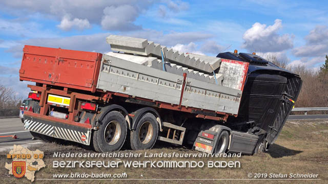20190129 VU A2 RFB Wien Hoehe Abfahrt Raststation Guntramsdorf Foto: © Stefan Schneider 20190129 VU A2 RFB Wien Hoehe Abfahrt Raststation Guntramsdorf Foto: © Stefan Schneider