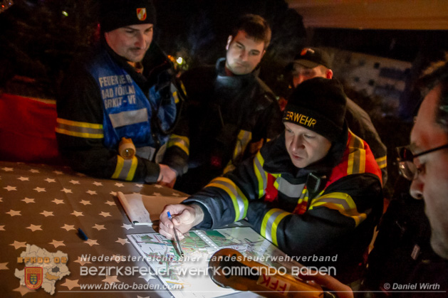 20190130 Personensuche in Kottingbrunn - Foto: Daniel Wirth
