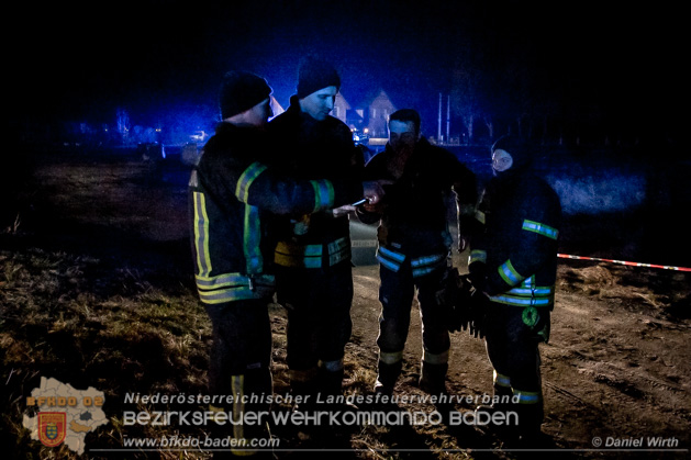 20190130 Personensuche in Kottingbrunn - Foto: Daniel Wirth