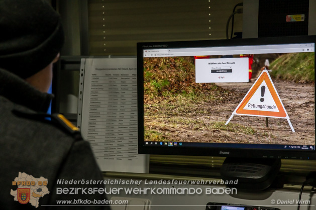 20190130 Personensuche in Kottingbrunn - Foto: Daniel Wirth 20190130 Personensuche in Kottingbrunn - Foto: Daniel Wirth