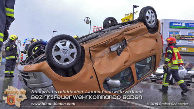 20190212 Verkehrsunfall auf der LB17 in Oeynhausen/Tribuswinkel  Foto: © Stefan Schneider