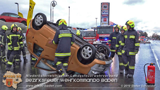 20190212 Verkehrsunfall auf der LB17 in Oeynhausen/Tribuswinkel  Foto: © Stefan Schneider