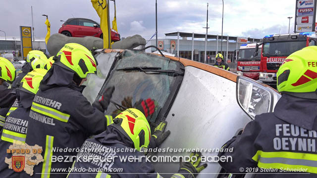 20190212 Verkehrsunfall auf der LB17 in Oeynhausen/Tribuswinkel  Foto: © Stefan Schneider
