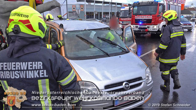 20190212 Verkehrsunfall auf der LB17 in Oeynhausen/Tribuswinkel  Foto: © Stefan Schneider