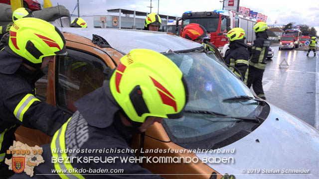 20190212 Verkehrsunfall auf der LB17 in Oeynhausen/Tribuswinkel  Foto: © Stefan Schneider