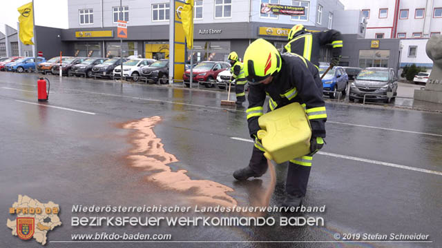 20190212 Verkehrsunfall auf der LB17 in Oeynhausen/Tribuswinkel  Foto: © Stefan Schneider