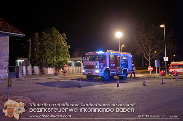 20190213 Schadstoffalarm am Bahnhof Pottendorf-Landegg  Foto: © Stefan Schneider