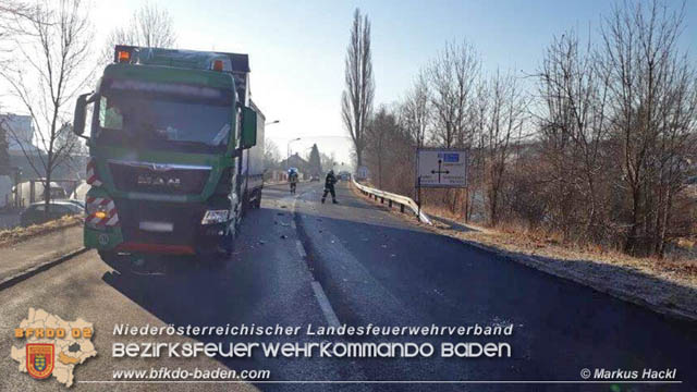 20190219 Verkehrsunfall auf der LB18 in Pottenstein  Foto: © Markus Hackl FF Pottenstein