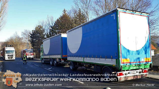 20190219 Verkehrsunfall auf der LB18 in Pottenstein  Foto: © Markus Hackl FF Pottenstein